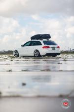 Audi A4 Avant 2.0T Quattro on Vossen Wheels (LC-108T) 2016 года